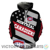 Proud Of American Stars Montreal Canadiens Hoodie