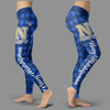 Cosy Seamless Border Wonderful Navy Midshipmen Leggings