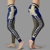 Fashion Gorgeous Fitting Fabulous Navy Midshipmen Leggings