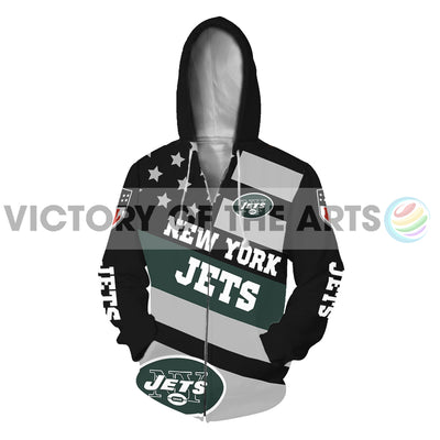 Proud Of American Stars New York Jets Hoodie