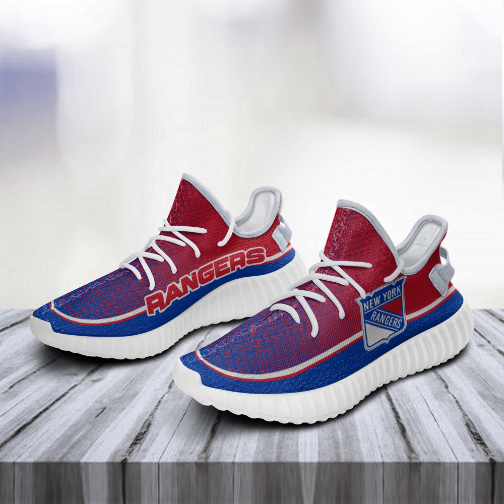 New York Rangers Fashion Cool Sports Running Sneakers Yeezy Shoes -  Freedomdesign