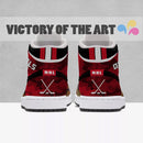 Simple Camo Logo New Jersey Devils Jordan Sneakers