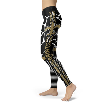 Cool Air Lighten Attractive Kind New Orleans Saints Leggings