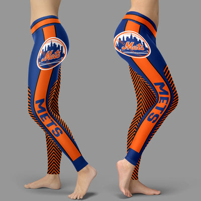 Fashion Gorgeous Fitting Fabulous New York Mets Leggings