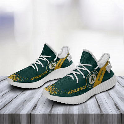 Line Logo Oakland Athletics Sneakers As Special Shoes