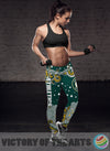 Great Summer With Wave Oakland Athletics Leggings