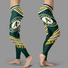 Straight Cute Beautiful Attractive Oakland Athletics Leggings