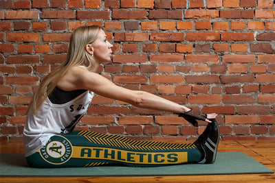 Fashion Gorgeous Fitting Fabulous Oakland Athletics Leggings