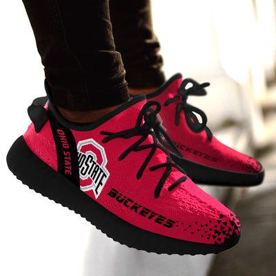 Line Logo Ohio State Buckeyes Sneakers As Special Shoes