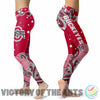 Great Summer With Wave Ohio State Buckeyes Leggings