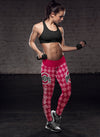 Cosy Seamless Border Wonderful Ohio State Buckeyes Leggings