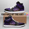 Simple Camo Logo LSU Tigers Jordan Sneakers