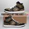 Simple Camo Logo Anaheim Ducks Jordan Sneakers