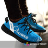 Line Logo Detroit Lions Sneakers As Special Shoes