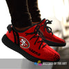 Line Logo San Francisco 49ers Sneakers As Special Shoes
