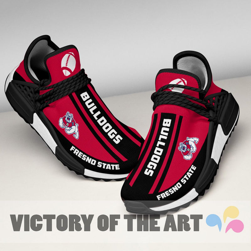 Fashion Fresno State Bulldogs Human Race Shoes