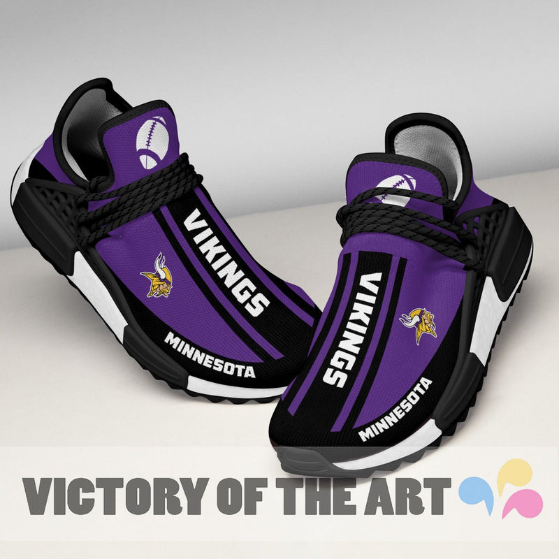 Fashion Minnesota Vikings Human Race Shoes
