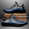 Colorful Line Words San Diego Padres Yeezy Shoes