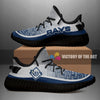 Colorful Line Words Tampa Bay Rays Yeezy Shoes