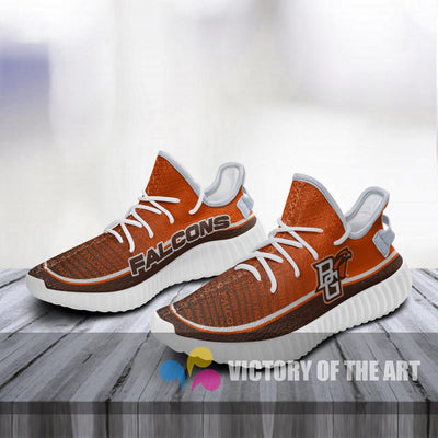 Colorful Line Words Bowling Green Falcons Yeezy Shoes