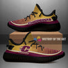 Colorful Line Words Central Michigan Chippewas Yeezy Shoes