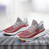 Colorful Line Words Houston Cougars Yeezy Shoes