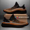 Colorful Line Words Texas Longhorns Yeezy Shoes
