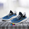Colorful Line Words UCLA Bruins Yeezy Shoes
