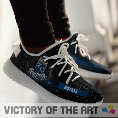 Art Scratch Mystery Kansas City Royals Yeezy Shoes