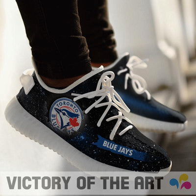 Art Scratch Mystery Toronto Blue Jays Yeezy Shoes