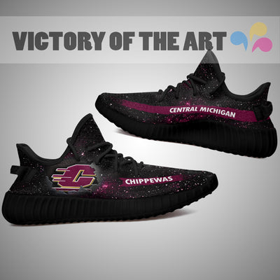 Art Scratch Mystery Central Michigan Chippewas Yeezy Shoes
