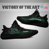 Art Scratch Mystery Eastern Michigan Eagles Yeezy Shoes