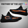 Art Scratch Mystery Chicago Bears Yeezy Shoes