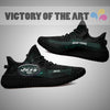 Art Scratch Mystery New York Jets Yeezy Shoes