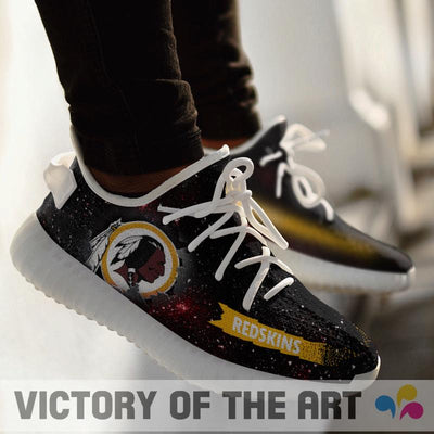 Art Scratch Mystery Washington Redskins Yeezy Shoes