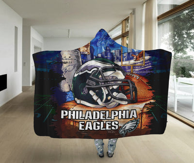 Pro Shop Philadelphia Eagles Home Field Advantage Hooded Blanket