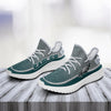 Colorful Line Words Philadelphia Eagles Yeezy Shoes