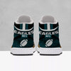 Simple Camo Logo Philadelphia Eagles Jordan Sneakers