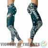 Great Summer With Wave Philadelphia Eagles Leggings