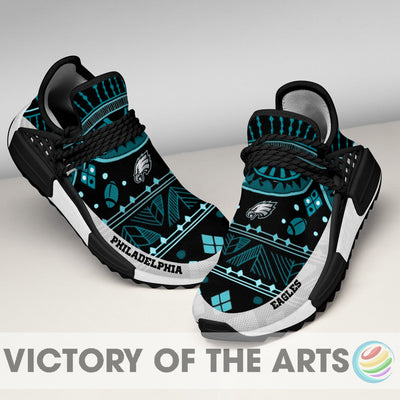 Amazing Pattern Human Race Philadelphia Eagles Shoes For Fans