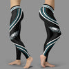 Black Venom Philadelphia Eagles Leggings