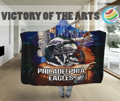 Pro Shop Philadelphia Eagles Home Field Advantage Hooded Blanket