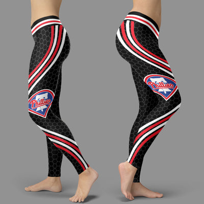 Black Venom Philadelphia Phillies Leggings