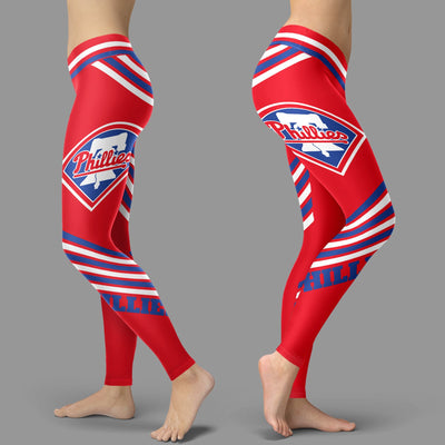 Straight Cute Beautiful Attractive Philadelphia Phillies Leggings