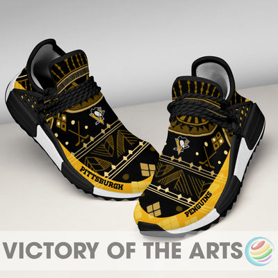 Amazing Pattern Human Race Pittsburgh Penguins Shoes For Fans