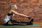 Through Great Logo Spread Body Striped Circle Pittsburgh Pirates Leggings