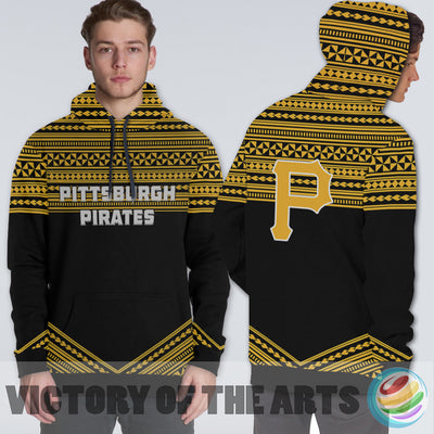 Simple Color Floral Pittsburgh Pirates Hoodie