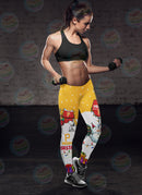 Funny Merry Christmas Pittsburgh Pirates Leggings