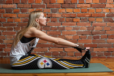 Black Venom Pittsburgh Steelers Leggings