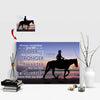 Remember You Are Loved More Than You Know Horse Custom Canvas Print